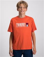 Bild Tommy Hilfiger, TOMMY GRAPHIC TEE S/S, Orange, T-shirts till Kille, 14 år