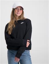 Bild Nike, B NSW CLUB CREW BB, Svart, Tröjor/Sweatshirts till Tjej, M