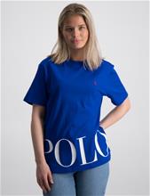 Bild Polo Ralph Lauren, Logo Cotton Jersey Tee, Blå, T-shirts till Tjej, XL