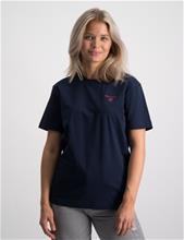 Bild Gant, D2. CONTRAST SHIELD T-SHIRT, Blå, T-shirts till Tjej, 170 cm