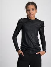 Bild D-XEL, T-SHIRT L/S, Svart, Toppar/Blusar till Tjej, 128 cm