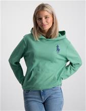 Bild Polo Ralph Lauren, Big Pony Spa Terry Hoodie, Grön, Huvtröjor/Hoodies till Tjej, S