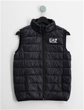 Bild EA7 Emporio Armani, GILET PIUMINO, Svart, Jackor till Unisex, 14 år