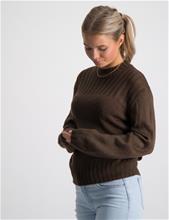 Bild D-XEL, KNIT PULLOVER, Brun, Tröjor/Sweatshirts till Tjej, 140 cm