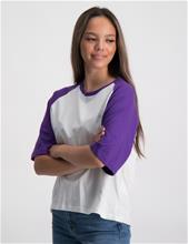 Bild D-XEL, CROP T-SHIRT, Lila, T-shirts till Tjej, 152 cm