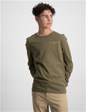 Bild U.S. Polo Assn., Sport LS T-Shirt, Grön, T-shirts till Kille, 12-13 år