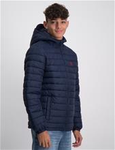 Bild U.S. Polo Assn., USPA Hooded Quilted Jacket, Blå, Jackor till Kille, 15-16 år