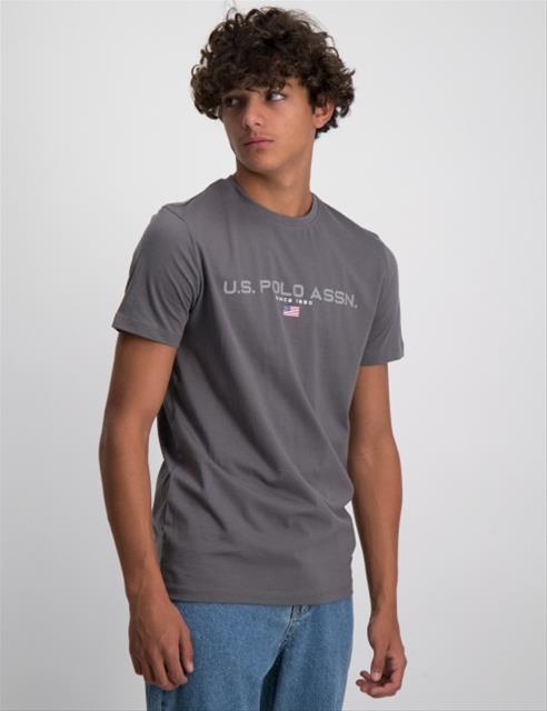 Bild U.S. Polo Assn., Sport Tee, Grå, T-shirts till Kille, 15-16 år