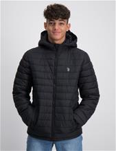 Bild U.S. Polo Assn., USPA Hooded Quilted Jacket, Svart, Jackor till Kille, 8-9 år