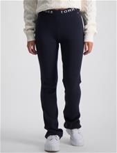 Bild Tommy Hilfiger, BRANDED RIB PANTS, Blå, Byxor till Tjej, 12 år