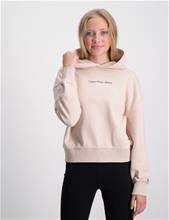 Bild Calvin Klein, CKJ LOGO BOXY HOODIE, Rosa, Huvtröjor/Hoodies till Tjej, 14 år