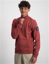 Bild Calvin Klein, BADGE RIB ZIP UP SWEATSHIRT, Röd, Tröjor/Sweatshirts till Kille, 16 år