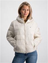 Bild Tommy Hilfiger, QUILTED TAPE HOODED JACKET, Beige, Jackor till Tjej, 16 år