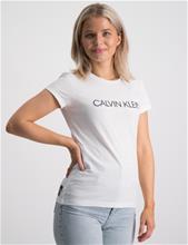 Bild Calvin Klein, INSTITUTIONAL SLIM T-SHIRT, Vit, T-shirts till Tjej, 16 år