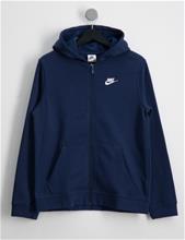 Bild Nike, B NSW HOODIE FZ CLUB, Blå, Huvtröjor/Hoodies till Kille, XL