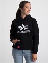 Bild Alpha Industries, Basic Hoody, Svart, Huvtröjor/Hoodies till Tjej, 12 år
