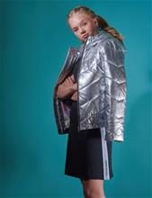 Bild Calvin Klein, SILVER LIGHT HOOD BOMBER Girl, Grå, Jackor till Tjej, 14 år