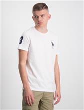 Bild U.S. Polo Assn., Large DHM T-Shirt, Vit, T-shirts till Kille, 9-10 år