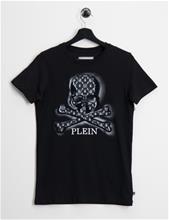 Bild Philipp Plein, T-shirt Round Neck SS Monogram, Svart, T-shirts till Tjej, 12 år