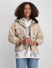 Bild Gina Tricot Young, S parka jacket, Beige, Jackor till Tjej, 146-152 cm
