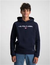 Bild U.S. Polo Assn., Sport OTH BB Hoodie, Blå, Huvtröjor/Hoodies till Kille, 14-15 år