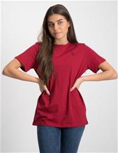 Bild U.S. Polo Assn., Classic Jersey T-Shirt, Röd, T-shirts till Tjej, 9-10 år