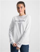 Bild Calvin Klein, INSTITUTIONAL LOGO SWEATSHIRT, Vit, Tröjor/Sweatshirts till Tjej, 16 år