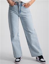 Bild Grunt, Wide Leg Retro Blue, Blå, Jeans till Tjej, 176 cm