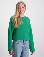 Bild Gina Tricot Young, Y knitted summer sweater, Grön, Tröjor/Sweatshirts till Tjej, 158-164 cm