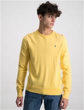 Bild Polo Ralph Lauren, Cotton Crewneck Sweater, Gul, Tröjor/Sweatshirts till Kille, XL