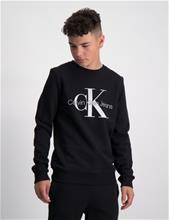 Bild Calvin Klein, MONOGRAM LOGO SWEATSHIRT, Svart, Tröjor/Sweatshirts till Kille, 14 år