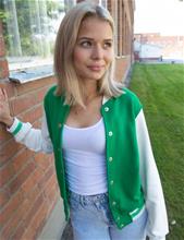 Bild RYVLS, Baseball Sweater, Grön, Tröjor/Sweatshirts till Tjej, 158-164 cm