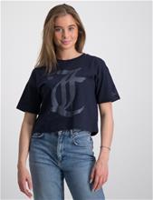 Bild Juicy Couture, Tonal W/B Length Boxy Tee, Blå, T-shirts till Tjej, 10-11 år