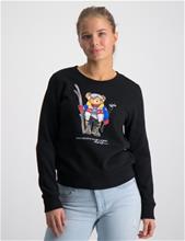 Bild Polo Ralph Lauren, Polo Bear Fleece Sweatshirt, Svart, Tröjor/Sweatshirts till Tjej, XL