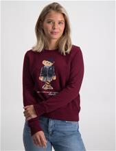 Bild Polo Ralph Lauren, Polo Bear Fleece Sweatshirt, Röd, Tröjor/Sweatshirts till Tjej, L