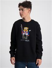 Bild Polo Ralph Lauren, Polo Bear Fleece Sweatshirt, Svart, Tröjor/Sweatshirts till Kille, XL