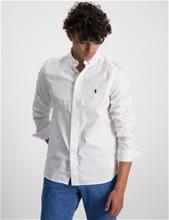 Bild Polo Ralph Lauren, Slim Fit Cotton Oxford Shirt, Vit, Skjortor till Kille, Size 10