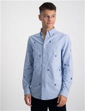 Bild Polo Ralph Lauren, Polo Pony Cotton Oxford Shirt, Blå, Skjortor till Kille, XL