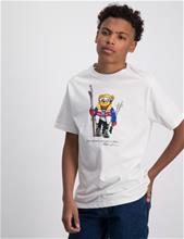 Bild Polo Ralph Lauren, Cotton Jersey Crewneck Tee, Vit, T-shirts till Kille, L
