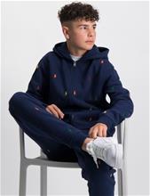 Bild Polo Ralph Lauren, Polo Pony Fleece Full-Zip Hoodie, Blå, Huvtröjor/Hoodies till Kille, XL