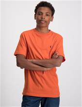 Bild Polo Ralph Lauren, Cotton Jersey Crewneck Tee, Orange, T-shirts till Kille, XL