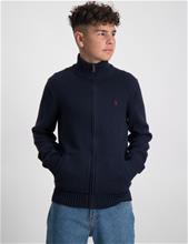 Bild Polo Ralph Lauren, Cotton Full-Zip Sweater, Blå, Tröjor/Sweatshirts till Kille, XL