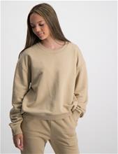 Bild Grunt, OUR Lone Crew Sweat, Beige, Tröjor/Sweatshirts till Tjej, 158-164 cm