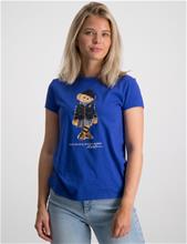 Bild Polo Ralph Lauren, Polo Bear Cotton Jersey Tee, Blå, T-shirts till Tjej, L