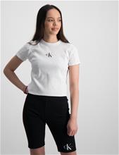 Bild Calvin Klein, MONOGRAM RIB TOP, Vit, T-shirts till Tjej, 16 år