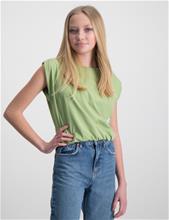 Bild Calvin Klein, MONOGRAM OFF PLACED CAP T-SHIRT, Grön, T-shirts till Tjej, 16 år