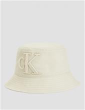 Bild Calvin Klein, MONOGRAM LOGO BUCKET HAT, Beige, Kepsar till Unisex, L/XL