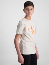 Bild Calvin Klein, MONOGRAM LOGO T-SHIRT, Beige, T-shirts till Kille, 16 år