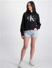 Bild Calvin Klein, RELAXED HR SHORT LIGHT BLUE, Blå, Shorts till Tjej, 16 år