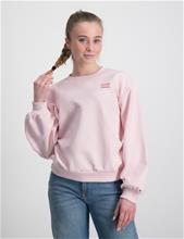 Bild Tommy Hilfiger, NATURAL DYE SCRIPT CN SWEATSHIRT, Rosa, Tröjor/Sweatshirts till Tjej, 16 år